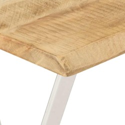 Table console à live edge 105x33x76 cm bois de manguier massif 616997616997