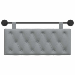 Tête de lit suspendue Gris clair Tissu 616998616998