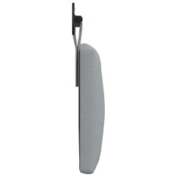 Tête de lit suspendue Gris clair Tissu 616998616998