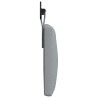 Tête de lit suspendue Gris clair Tissu 616998616998