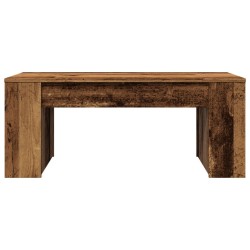 Table basse vieux bois 102x55x42 cm bois d'ingénierie 616999616999