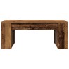 Table basse vieux bois 102x55x42 cm bois d'ingénierie 616999616999