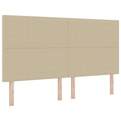 Tête de lit LED Vert gris 180 cm Tissu en velours côtelé 617001617001