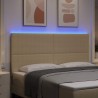 Tête de lit LED Vert gris 180 cm Tissu en velours côtelé 617001617001