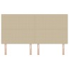 Tête de lit LED Vert gris 180 cm Tissu en velours côtelé 617001617001