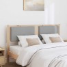 Tête de lit Marron Bois massif en pin 617002617002