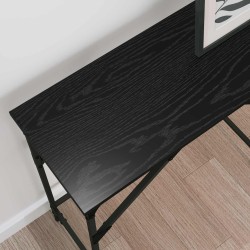 Table console Chêne noir 140 x 29 x 75 cm Bois d'ingénierie 617007617007