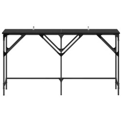Table console Chêne noir 140 x 29 x 75 cm Bois d'ingénierie 617007617007
