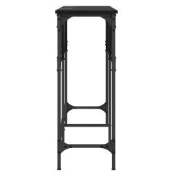Table console Chêne noir 140 x 29 x 75 cm Bois d'ingénierie 617007617007