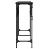 Table console Chêne noir 140 x 29 x 75 cm Bois d'ingénierie 617007617007