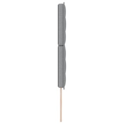 Tête de lit LED avec bandes LED Gris clair 144 cm tissu 617010617010