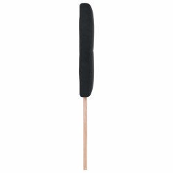 Tête de lit LED avec bandes LED Noir 100 cm Velours 617011617011