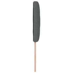 Tête de lit LED Gris 90 cm tissu 617012617012
