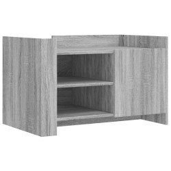 Table basse sonoma gris 80x50x50 cm Bois d'ingénierie 617015617015
