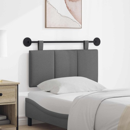 Tête de lit suspendue Gris foncé Tissu 617016617016