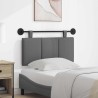 Tête de lit suspendue Gris foncé Tissu 617016617016
