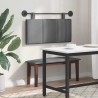 Tête de lit suspendue Gris foncé Tissu 617016617016