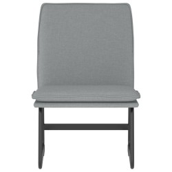 Chaise longue Gris clair 52x75x76 cm Tissu 617024617024