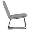 Chaise longue Gris clair 52x75x76 cm Tissu 617024617024