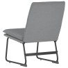 Chaise longue Gris clair 52x75x76 cm Tissu 617024617024