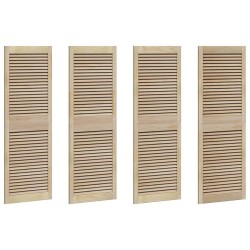 Porte de Cabinet avec porte 4 pcs Naturel 49,5 x 2,1 x 140,5 cm 617026617026