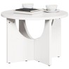 Table basse Blanc 50 x 50 x 35 cm Bois massif en pin 617029617029