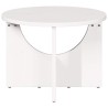 Table basse Blanc 50 x 50 x 35 cm Bois massif en pin 617029617029
