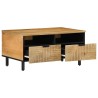 Table basse marron 80x54x40 cm bois massif de manguier 617030617030