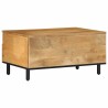 Table basse marron 80x54x40 cm bois massif de manguier 617030617030