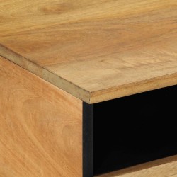 Table basse marron 80x54x40 cm bois massif de manguier 617030617030