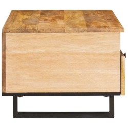Table basse Chêne artisanal 80 x 54 x 40 cm 617032617032