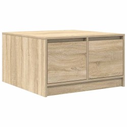 Table basse avec tiroirs chêne sonoma 70,5x70x40 cm 617035617035