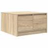 Table basse avec tiroirs chêne sonoma 70,5x70x40 cm 617035617035
