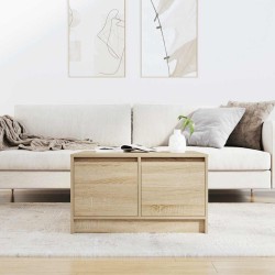Table basse avec tiroirs chêne sonoma 70,5x70x40 cm 617035617035