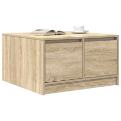 Table basse avec tiroirs chêne sonoma 70,5x70x40 cm 617035617035