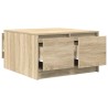 Table basse avec tiroirs chêne sonoma 70,5x70x40 cm 617035617035