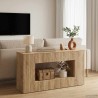 Table console Chêne Sonoma 101 x 29 x 74 cm Bois d’ingénierie 617038617038