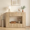 Table console Chêne Sonoma 101 x 29 x 74 cm Bois d’ingénierie 617038617038