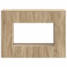 Table console Chêne Sonoma 101 x 29 x 74 cm Bois d’ingénierie 617038617038