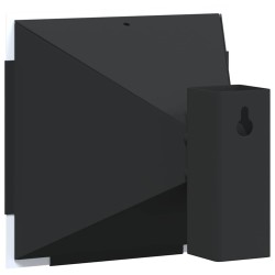Attrape-plombs Noir 17.5 x 17.5 x 17 cm Acier 617041617041