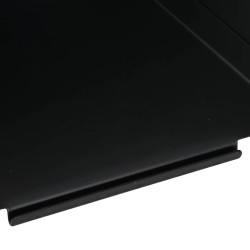Attrape-plombs Noir 17.5 x 17.5 x 17 cm Acier 617041617041