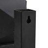Attrape-plombs Noir 17.5 x 17.5 x 17 cm Acier 617041617041