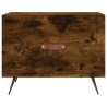 Table basse Chêne fumé 50x50x40 cm Bois d'ingénierie 617042617042