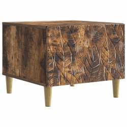 Table basse Chêne fumé 50 x 49 x 40 cm Bois d'ingénierie 617043617043