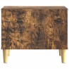 Table basse Chêne fumé 50 x 49 x 40 cm Bois d'ingénierie 617043617043