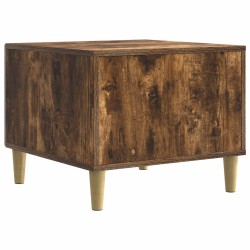 Table basse Chêne fumé 50 x 49 x 40 cm Bois d'ingénierie 617043617043