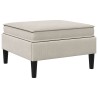 Pouf avec Rangement Avoine Velours 617047617047