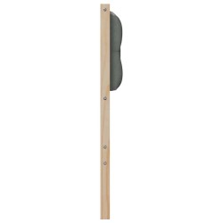 Tête de lit marron et gris foncé 150 cm Bois massif en pin 617049617049