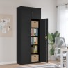 Classeur noir 90x40x220 cm acier 617056617056