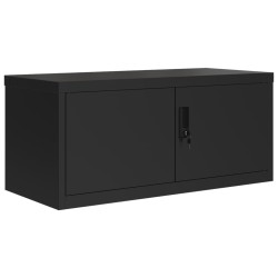 Classeur noir 90x40x220 cm acier 617056617056